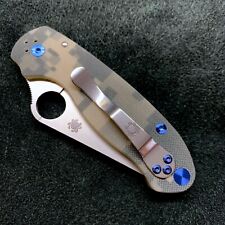 (NO KNIFE) Titanium Screw or Screw Tube/Plug sets for Spyderco Para 3 -  c223gp  picture