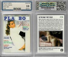 1995 Playboy Vanna White Card #100 Graded FCGS 10 GEM MINT picture