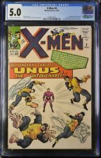 X-Men 8 - CGC 5.0 - 1st Appearance Unus the Untouchable Jack Kirby Cover 1964 picture