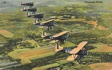 Vintage Postcard Formation Flying, U.S Army Air Corps. WW2 picture