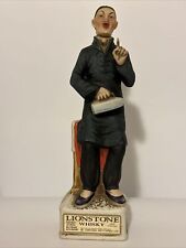 Lionstone Whiskey Chinese Laundryman Decanter Vintage 1969 Empty picture