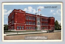Kirksville MO-Missouri, High School Building, Antique, Vintage c1917 Postcard picture