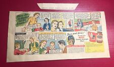 1953 “Captain Midnight Mug” Mail-in Coupon Ovaltine print ad 15x7” picture
