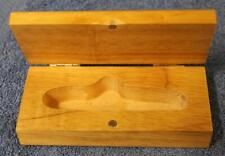 Wood Display Storage Box w/ Magnetic Latch for Medium Size Folding Pocket Knife picture
