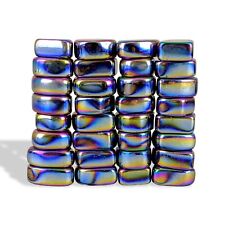 Magnetic Rainbow Hematite (10 Pieces) Sticky Stones Iridescent Polished Crystals picture