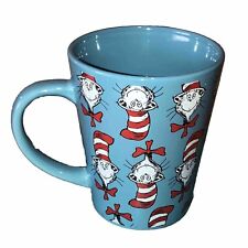 Dr Seuss Cat In The Hat Mug 14 Oz Blue Cup picture
