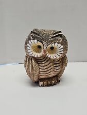 Vintage Owl Artesania Rinconada Figurine Uruguay #58 Signed picture