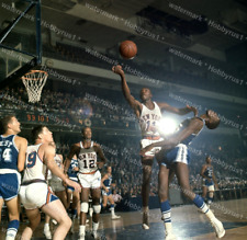 JERRY WEST Los Angeles Lakers v NY Knicks NBA 1961 Original 120mm Transparency picture