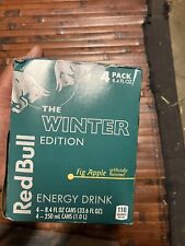 Red Bull 4pk Winter Edition Fig Apple  picture
