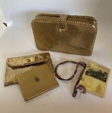  Vintage Phi Gamma Delta FIJI Evening Bags Powder Compact 1933 Dance Card Book picture