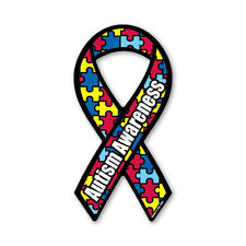 Autism Awareness Mini Ribbon Magnet picture
