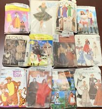 Lot of 50 VINTAGE Costume Patterns Ladies Mens Childrens HALLOWEEN Retro Dresses picture