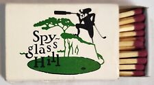 Vintage Spy Glass Hill Golf Course Matchbox Pebble Beach CA Advertising Full picture