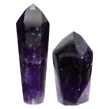 Amethyst Crystal Extra Quality Fully Polished Tower (1 Piece) 750-900 Grams picture
