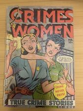 Crimes by Women #11 FOX GGA Racy Girl On Girl Prison Break Cover Headlights Rare picture