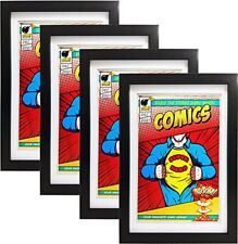 Comic Book Frame4 PackUltraviolet UV Protection Fits Current Comics up to 6 3 picture