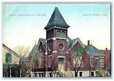 c1910s First Presbyterian Church Exterior View Grand Island Nebraska NE Postcard picture