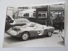 Vintage 1963 Press Photo Photograph Abarth 1300 Prototype Car at Nurburgring  picture