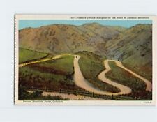 Postcard Famous Double Hairpins on the Road to Lookout Mountains Colorado picture