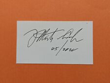 MARTIN COOPER autograph INVENTED CELL PHONE signed Signature Card picture