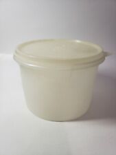 Vintage Tupperware #263 Sheer Round Canister with Seal Lid  picture