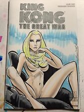 King Kong The Great War 1 Original Sketch Cover Variant picture