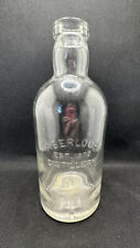 Vintage Aberlour Distillery Whiskey Clear Glass Bottle EST. 1879 9
