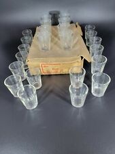 New Old Stock Federal shot glasses 2 OZ. With Box 24 picture