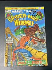 Marvel Team-Up #12 Comic 1973 - Marvel Comics - Spider-Man Werewolf picture