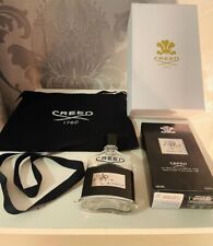 USED EMPTY CREED AVENTUS 100ml BOTTLE WITH BOXS AND PACKING BAG picture