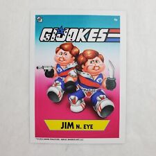 Gi Jokes Jim n Eye 4a Gi Joe Parody Crimson Twins 2022 Trading Card  picture