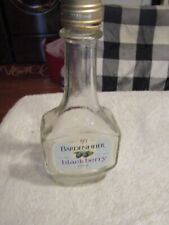 Vintage Bardenheier 2/5 Pint Blackberry Wine Embossed Glass Bottle  picture