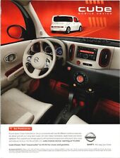Nissan Cube Car Mobile Device Shift The Way You Move 2009 Vintage Print Ad picture