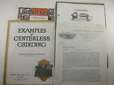1929 Lamson Goodnow Gardner Machine Co Beloit WI Grinder Booklets Ephemera P992F picture