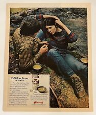 Smirnoff Vodka 1968 Life Print Add 70s Hiking Couple picture