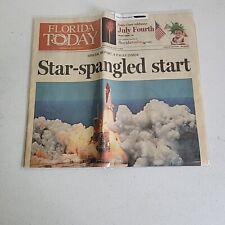 Vintage Newspaper  Florida Today NASA Discovery Cape Canaveral Kennedy Center picture
