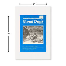 CARD w/Booklet American Waterways Canal Days History Compass Book Rivers Bracken picture