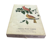 Audubon Postcard Wild Birds Series 30 Cards Vintage in Box picture