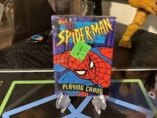 VINTAGE NEW SEALED 1994 SPIDER-MAN PLAYING CARDS MARVEL COMICS picture