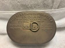 Vintage bronze D.B. Smith Indian Fire Pump box patent 82114 USA picture