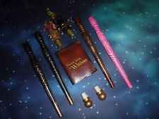 Magiquest Wand Creative Kingdom Black Gold Brown Pink 2005 Dragon Scepter harp picture