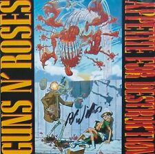 Robert Williams Signed 6x6 Inch Guns N' Roses Appetite for Destruction Photo picture