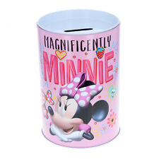 Disney Minnie Mouse Kids Tin Piggy Bank Learning Savings Tools for Kids picture