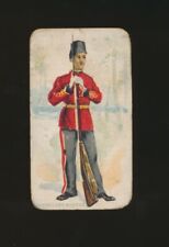 1900 T413 American Tobacco Co MILITARY UNIFORMS -#24 Queen's Own Madras picture
