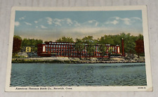 1954 American Thermos Bottle Co Norwich, Connecticut CT Vintage Antique Postcard picture