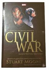 Civil War Illustrated Prose Novel - Hardcover By Moore, Stuart  Brand New Sealed picture