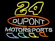 New NASCAR 24 DUPONT MOTOE SPORTS Neon Sign 24
