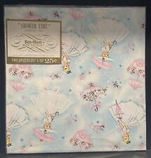 New Old Stock Vintage Ben-Mont Bridal Shower Gift Wrap 1950s 1960s picture
