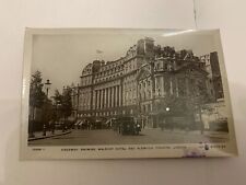 c.1920 Kingsway Waldorf Hotel and Aldwych Theatre London England Real Photo PC picture