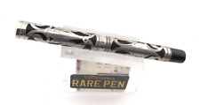 Rare  WATERMAN 416 Sterling Silver Overlay Fountain Pen #6 Med Flexy nib AMAZING picture